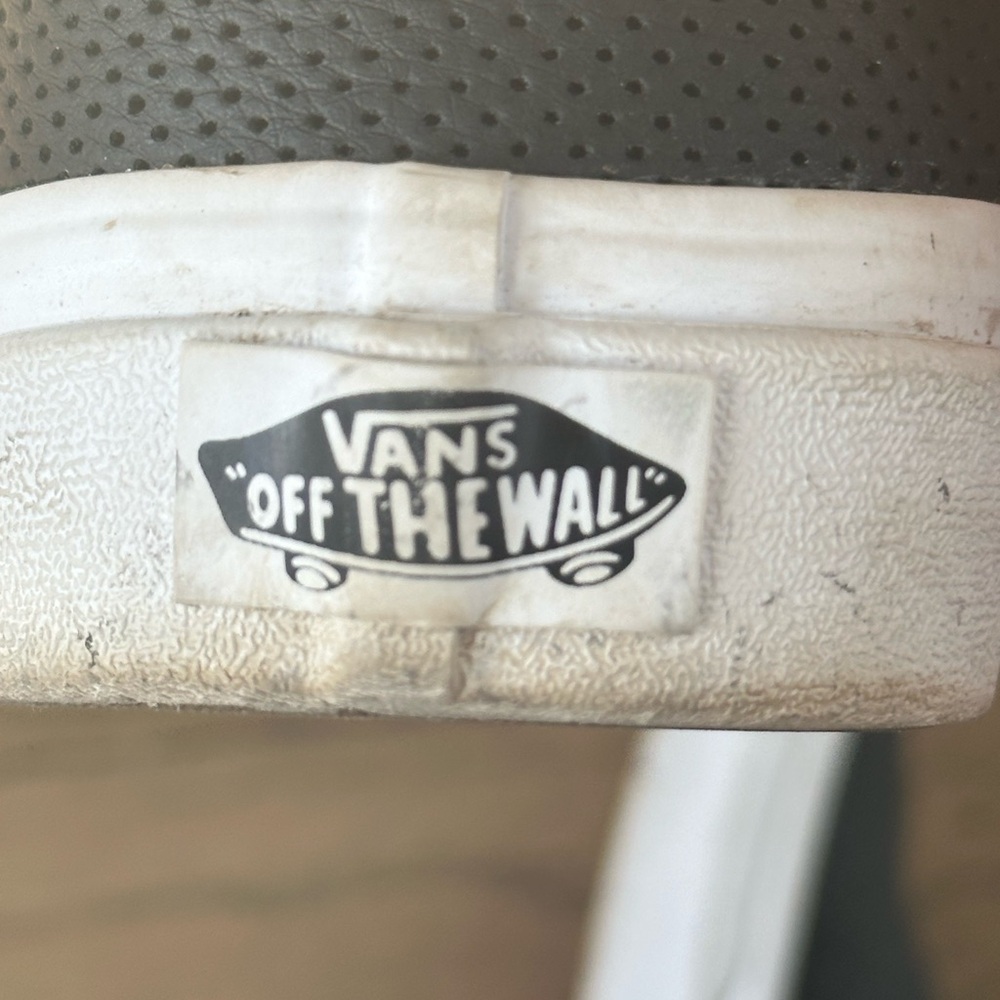 Vans Black Classic Slip-On Shoes - Picture 10 of 11